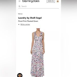 "Laundry by Shelli Segal Floral Maxi Dress - Size 6, NWT"